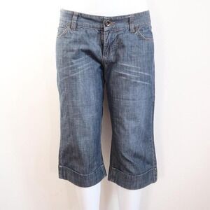 y2k mexx denim bermuda shorts longline indie sleaze size 10